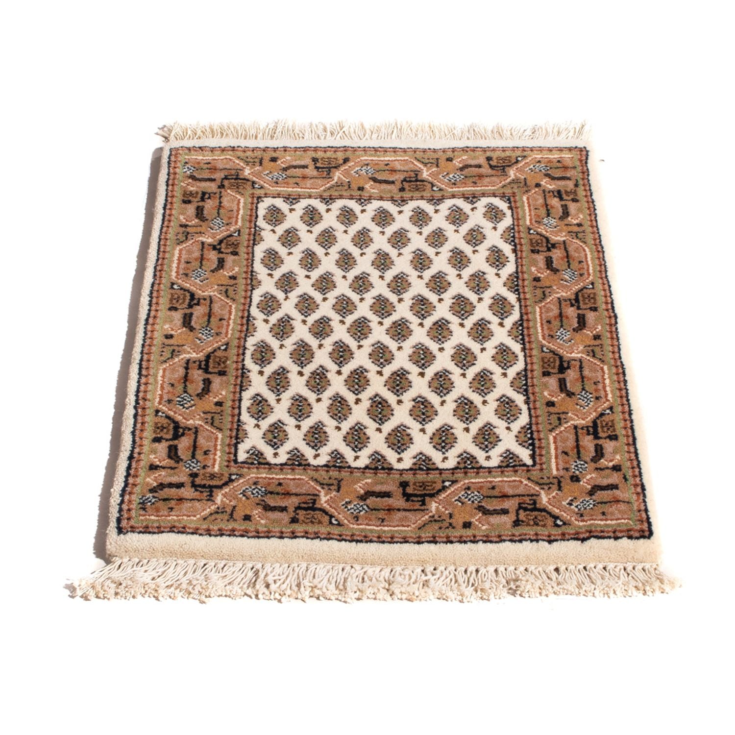 Alfombra oriental - Mir - Indus - 60 x 40 cm - crema