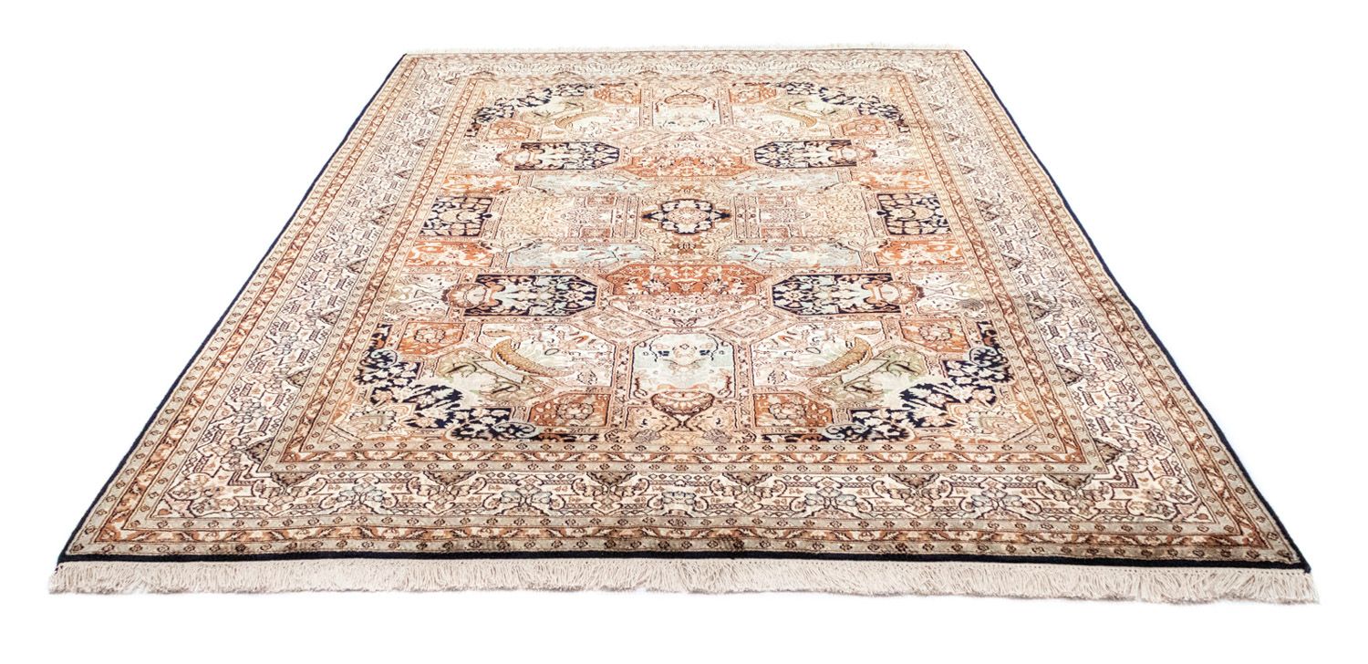 Alfombra de seda - Seda de Cachemira - 229 x 152 cm - beige