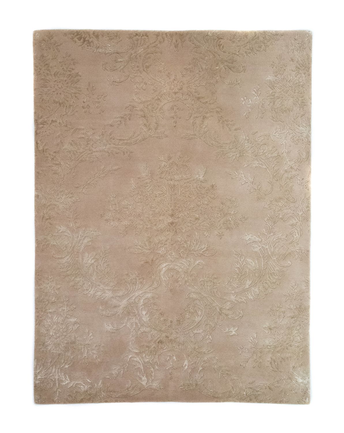 Alfombra de diseño - 212 x 155 cm - marrón