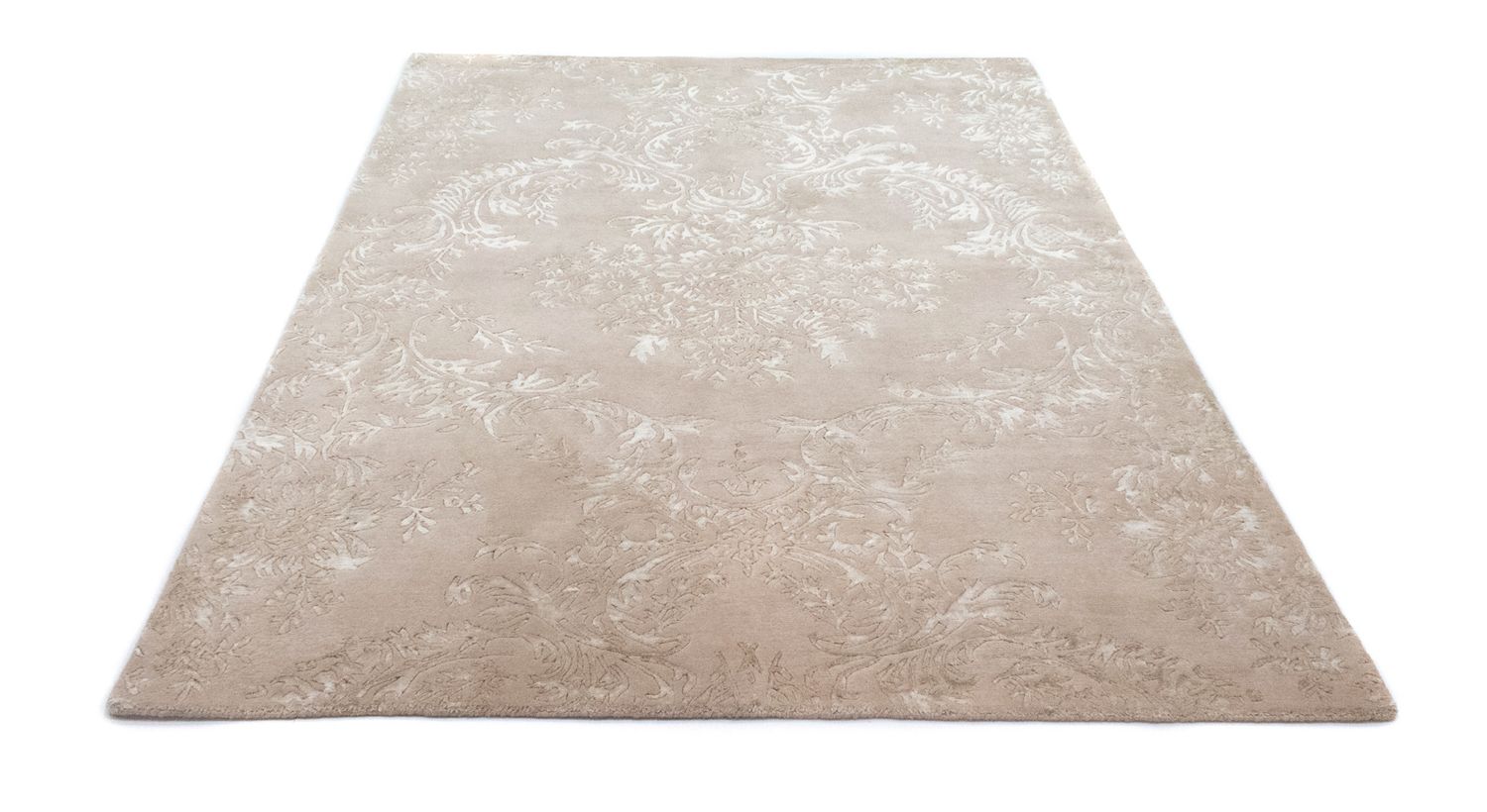 Alfombra de diseño - 212 x 155 cm - marrón