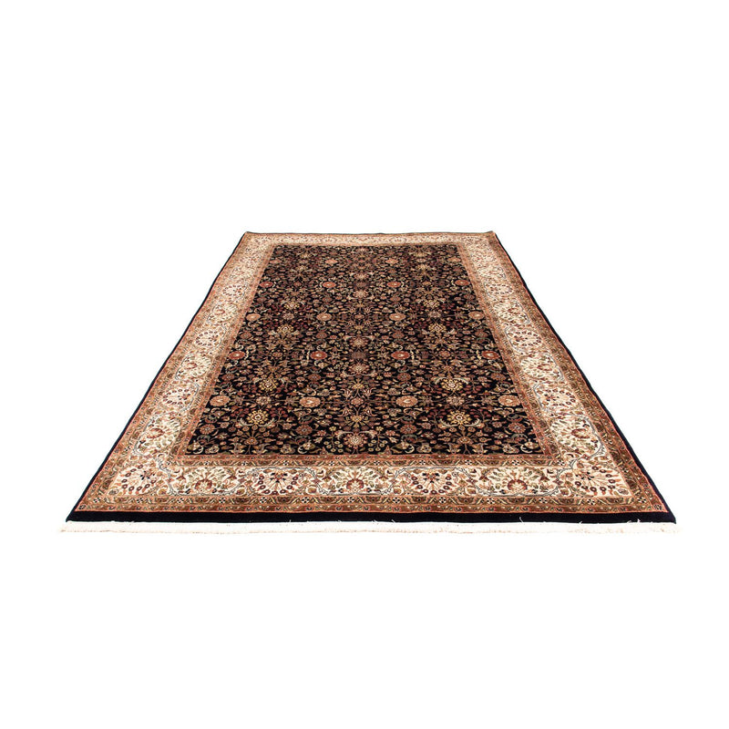 Alfombra oriental - Keshan - Indus - 312 x 201 cm - azul oscuro