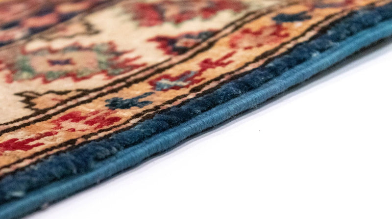 Alfombra Ziegler - Kazak - 123 x 82 cm - azul