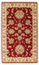 Alfombra Ziegler - 155 x 88 cm - rojo oscuro