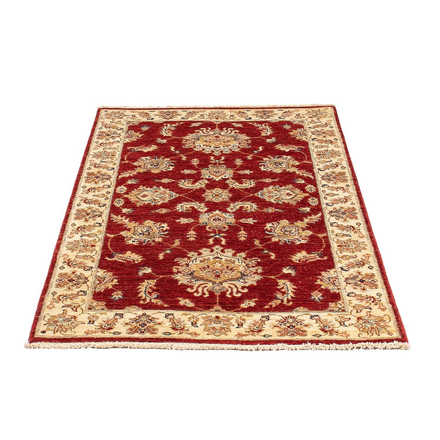 Alfombra Ziegler - 155 x 88 cm - rojo oscuro