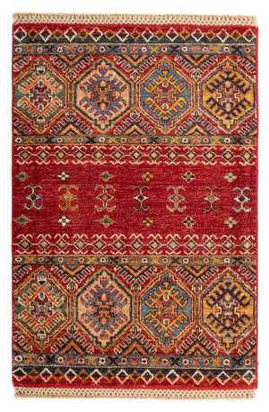 Alfombra Ziegler - Shal - 101 x 67 cm - rojo oscuro