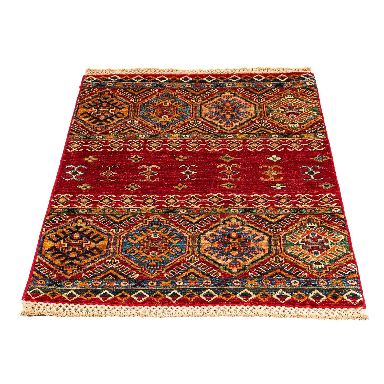 Alfombra Ziegler - Shal - 101 x 67 cm - rojo oscuro
