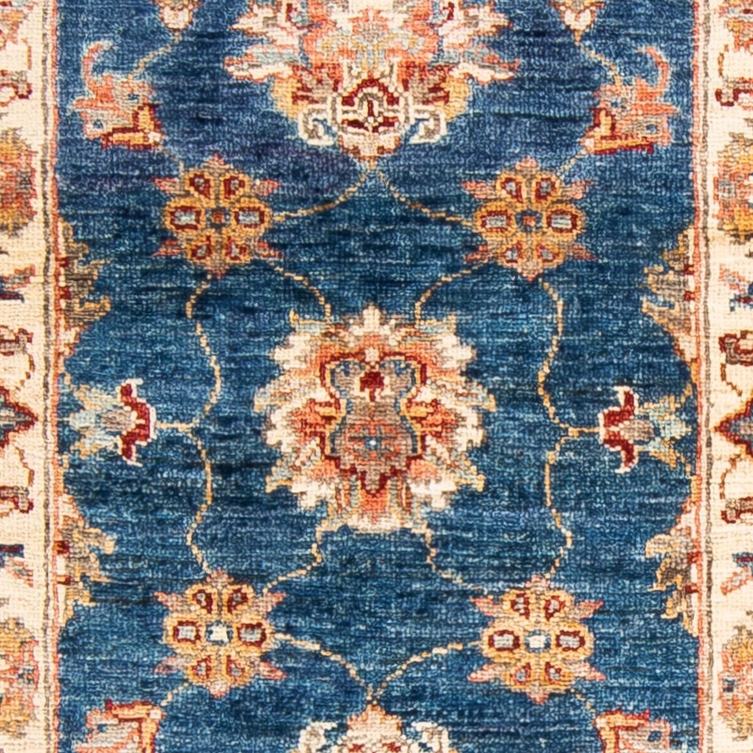 Alfombra de pasillo Alfombra Ziegler - 185 x 63 cm - azul oscuro