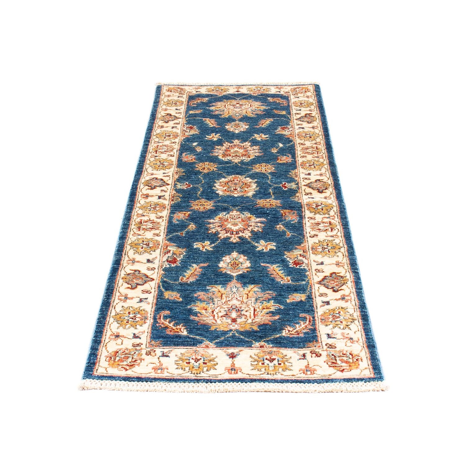 Alfombra de pasillo Alfombra Ziegler - 186 x 59 cm - azul oscuro