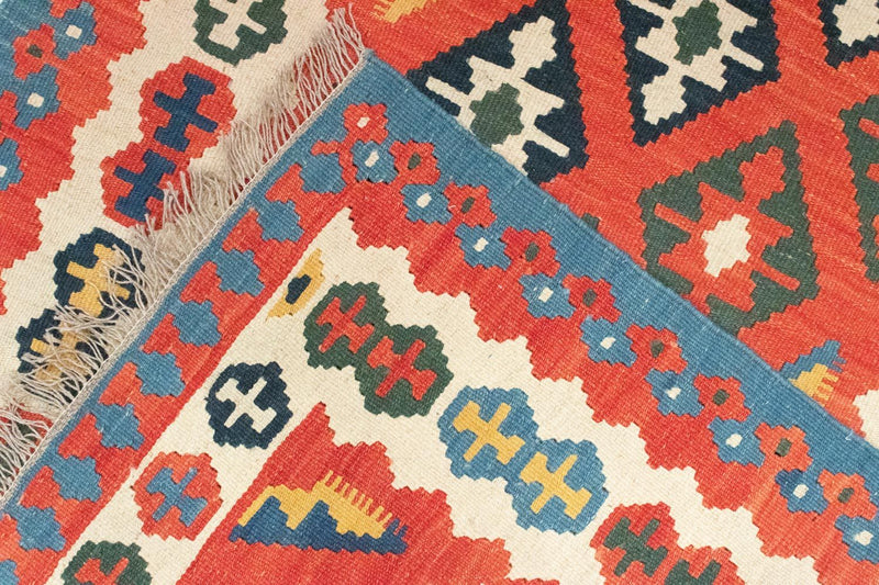 Alfombra Kelim - Oriental - 152 x 100 cm - naranja