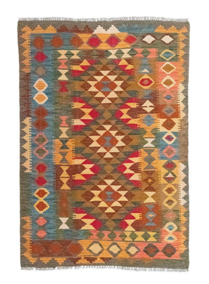 Alfombra Kelim - Oriental - 152 x 102 cm - multicolor