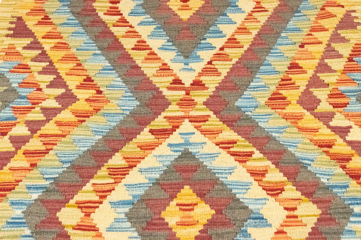 Alfombra Kelim - Oriental - 123 x 84 cm - multicolor