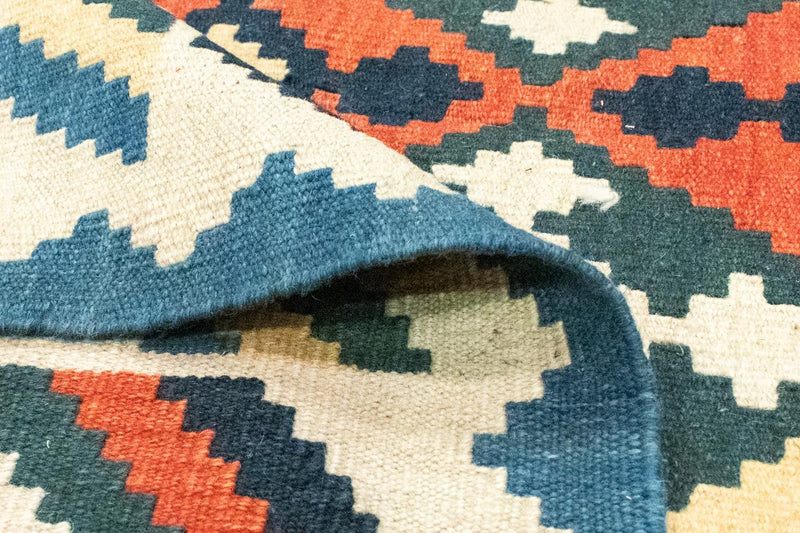 Alfombra Kelim - Oriental - 250 x 165 cm - azul