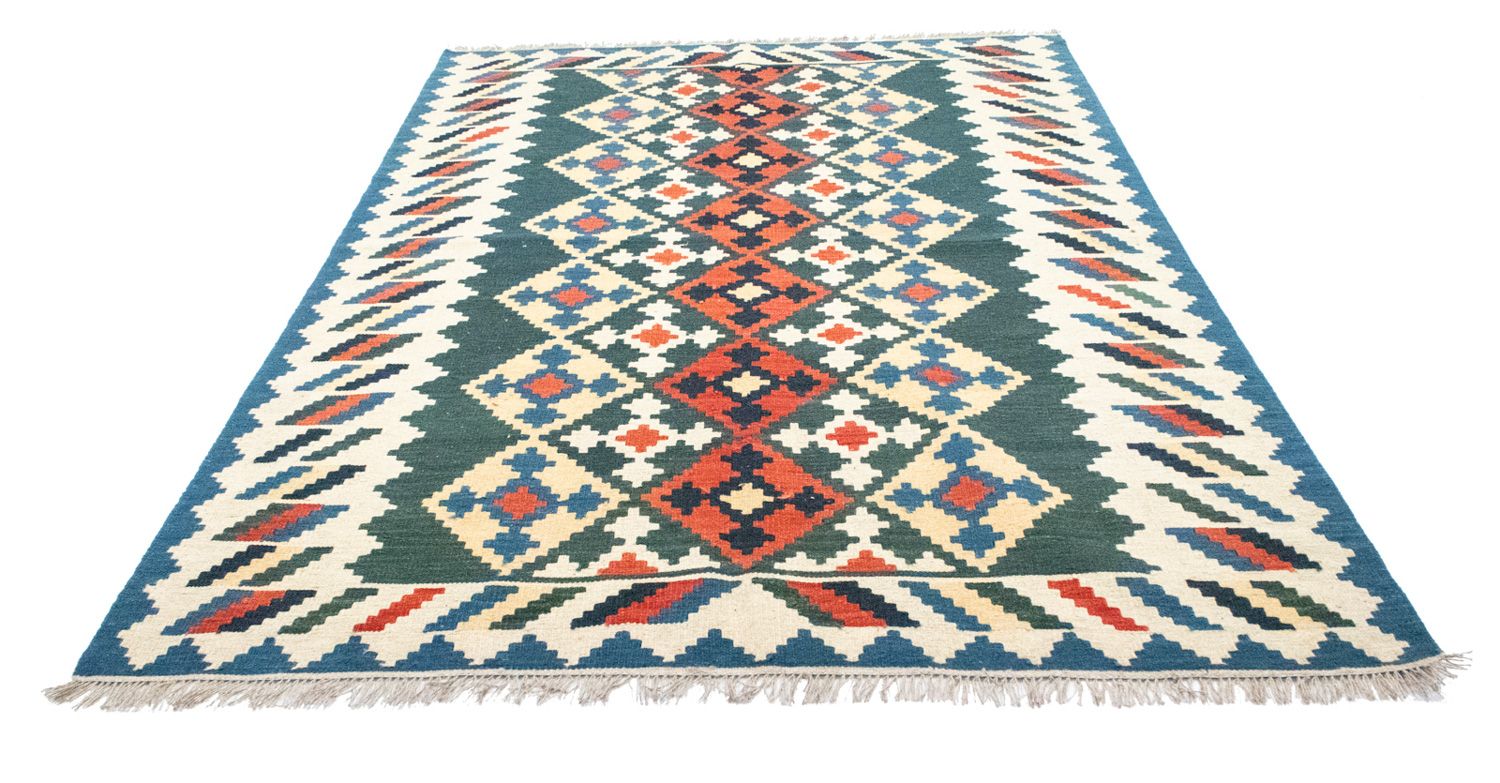Alfombra Kelim - Oriental - 250 x 165 cm - azul