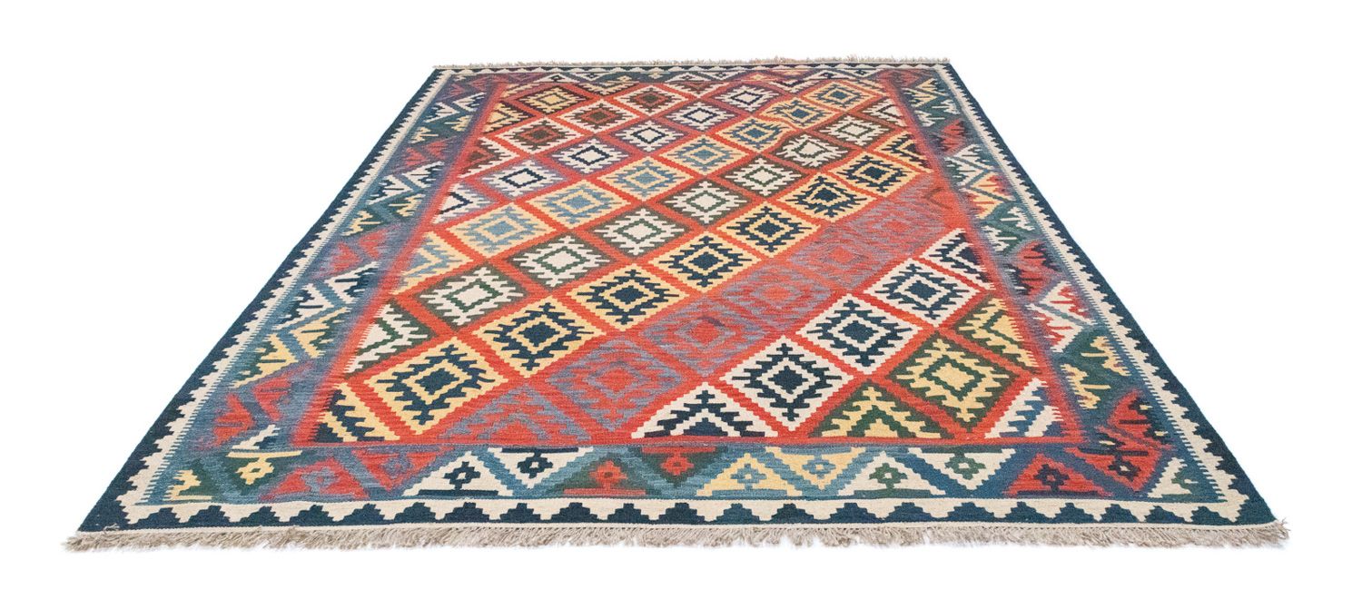 Alfombra Kelim - Oriental - 300 x 208 cm - naranja