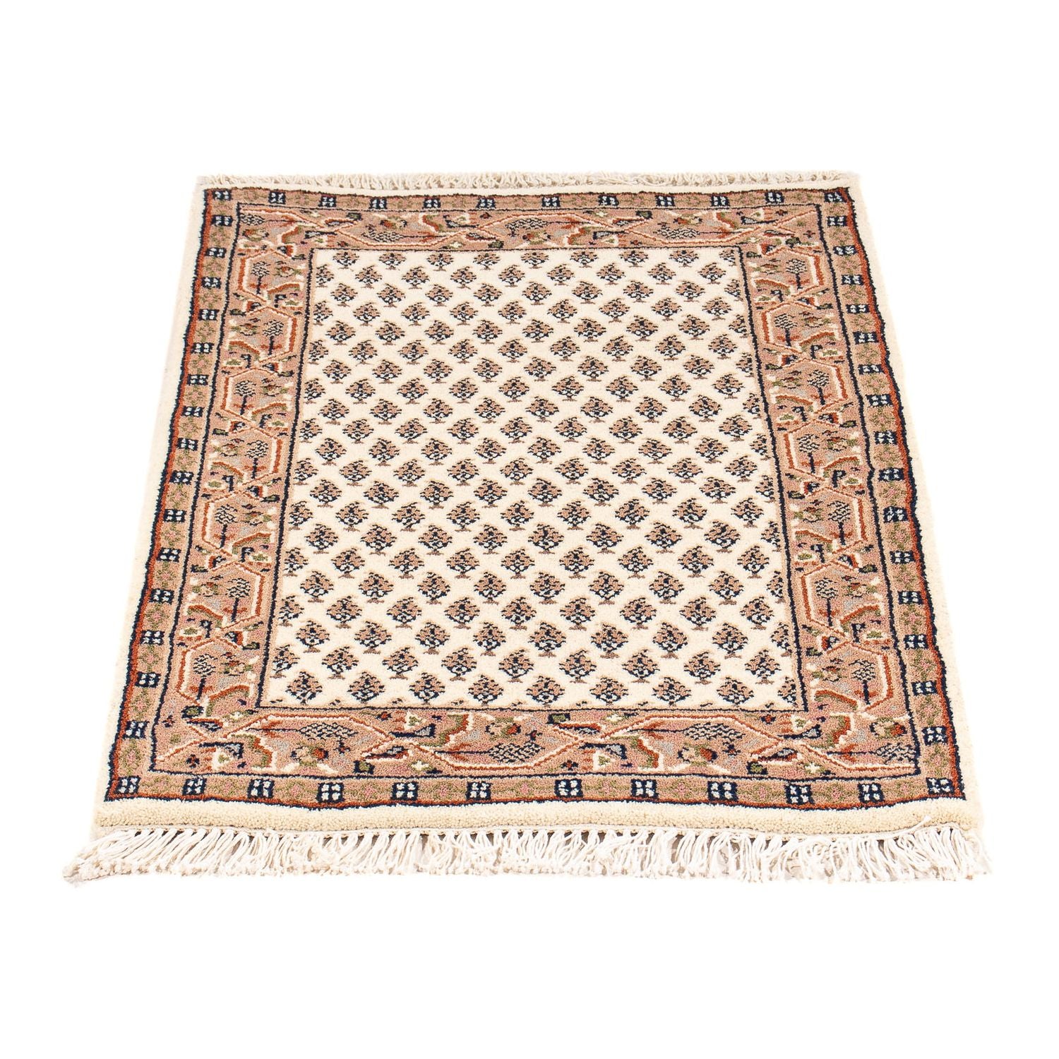 Alfombra oriental - Mir - Indus - 90 x 60 cm - beige