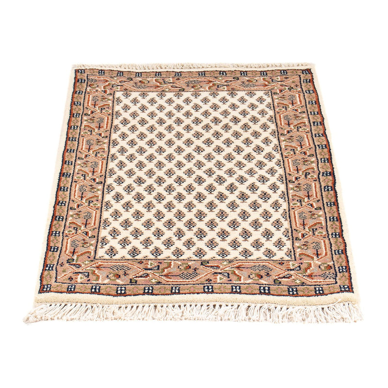 Alfombra oriental - Mir - Indus - 90 x 60 cm - beige