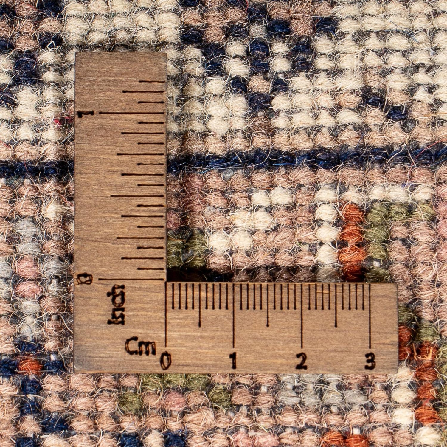 Alfombra oriental - Mir - Indus - 90 x 60 cm - beige