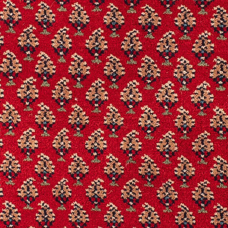 Alfombra oriental - Mir - Indus - 90 x 60 cm - rojo oscuro
