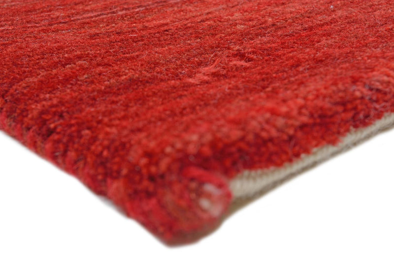 Alfombra Gabbeh - Loribaft Persa - 298 x 200 cm - rojo