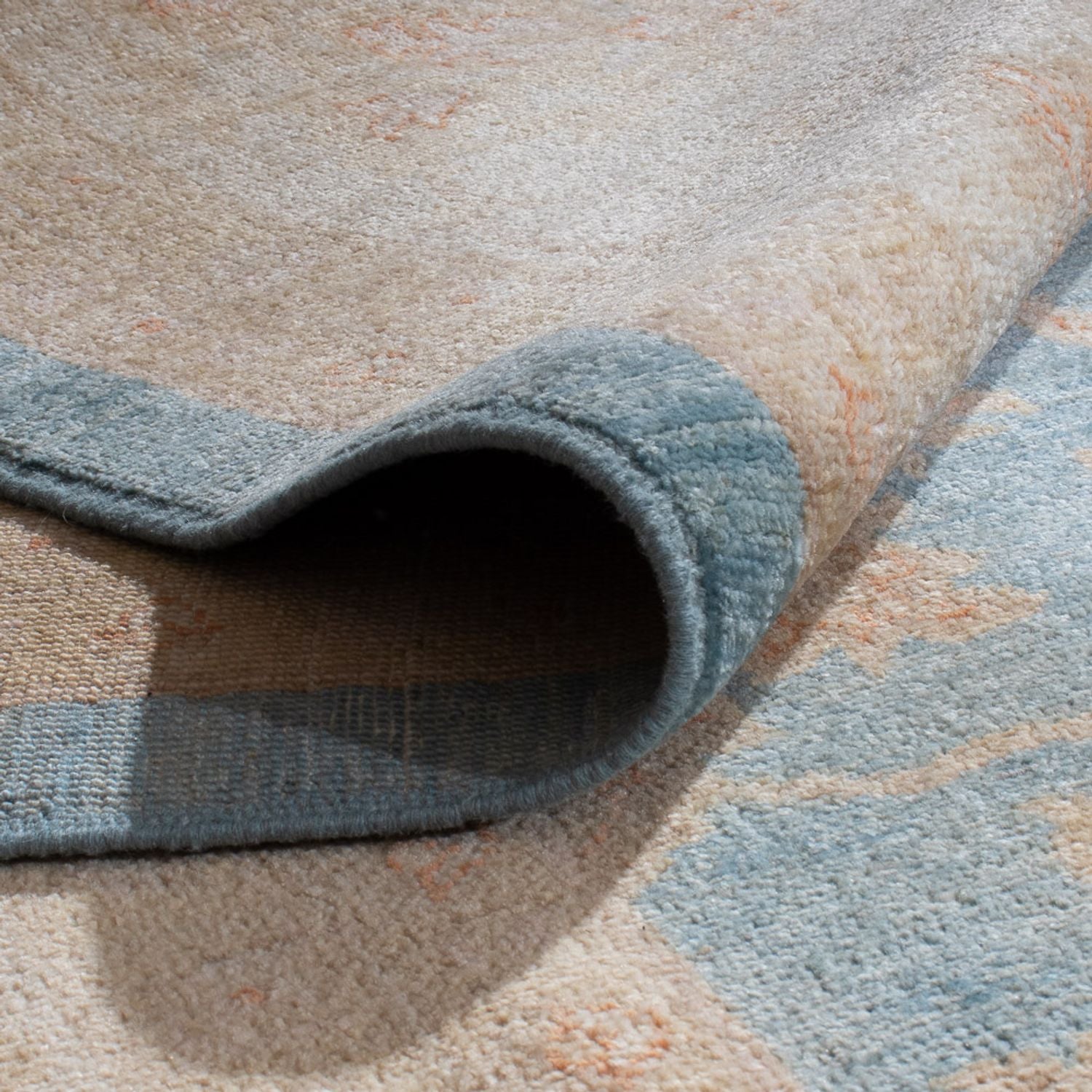 Alfombra Ziegler - 393 x 303 cm - azul claro