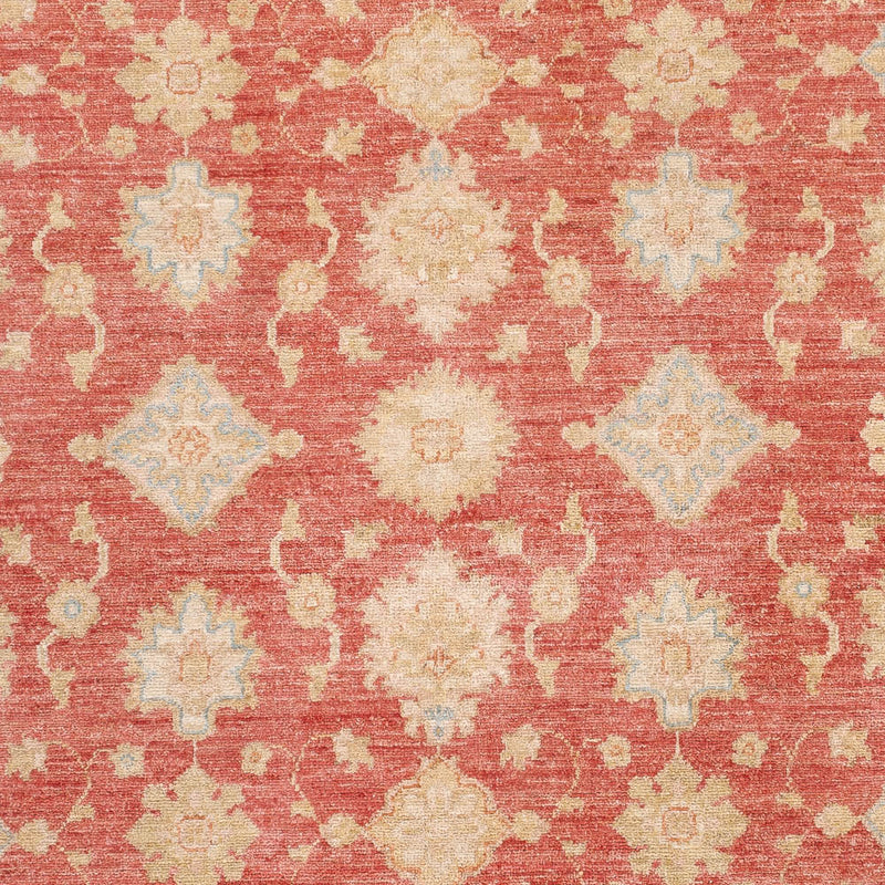 Alfombra Ziegler - 201 x 153 cm - rojo claro