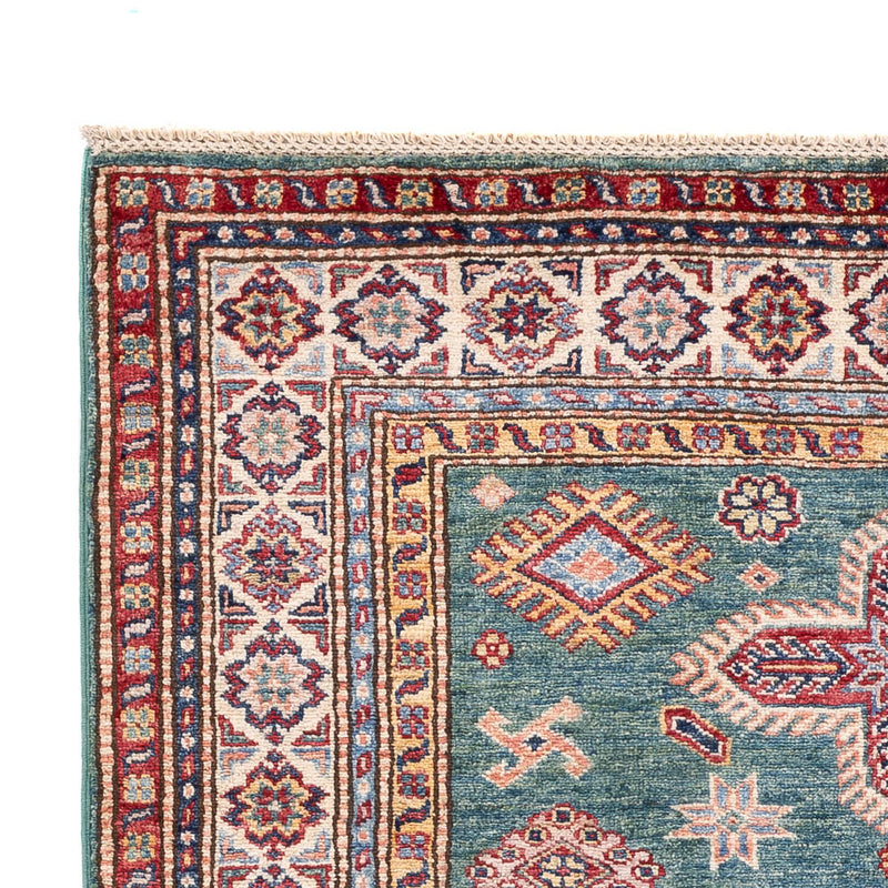 Alfombra Ziegler - Kazak - Real - 182 x 117 cm - verde