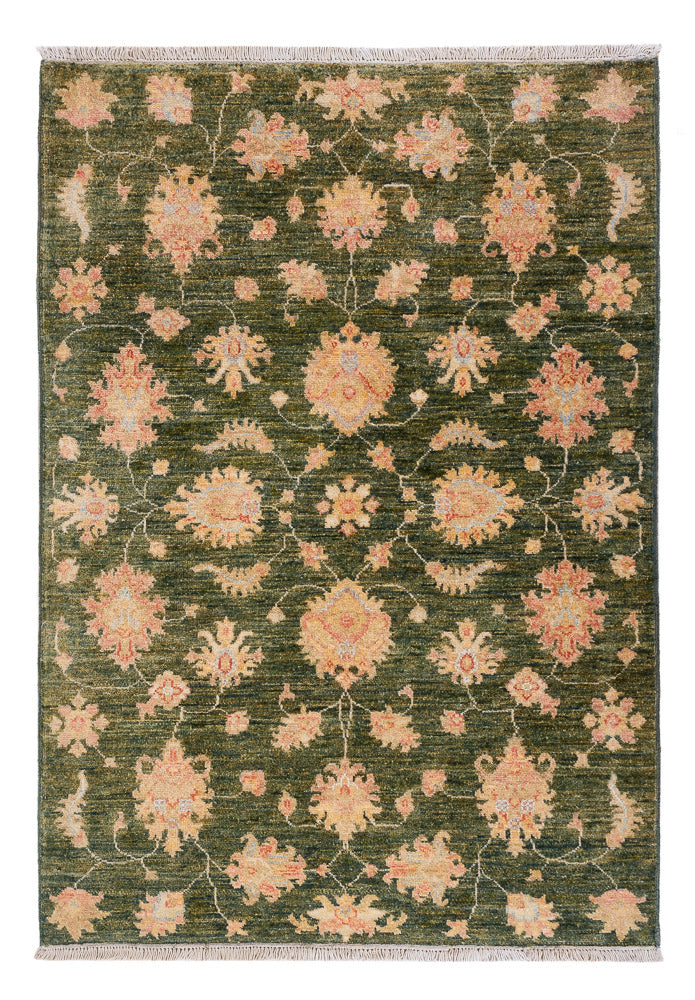 Alfombra Ziegler - 148 x 102 cm - verde oscuro