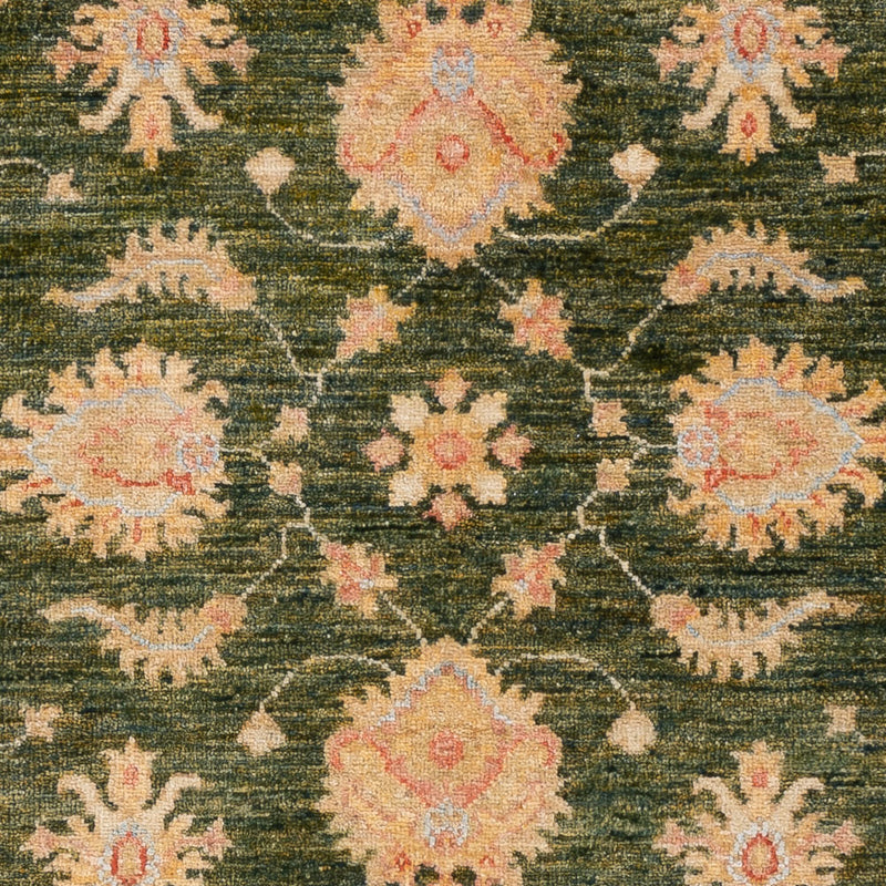 Alfombra Ziegler - 148 x 102 cm - verde oscuro