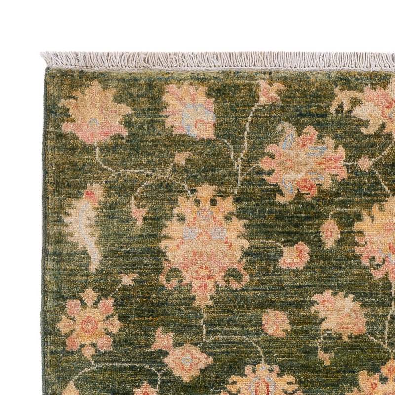 Alfombra Ziegler - 148 x 102 cm - verde oscuro