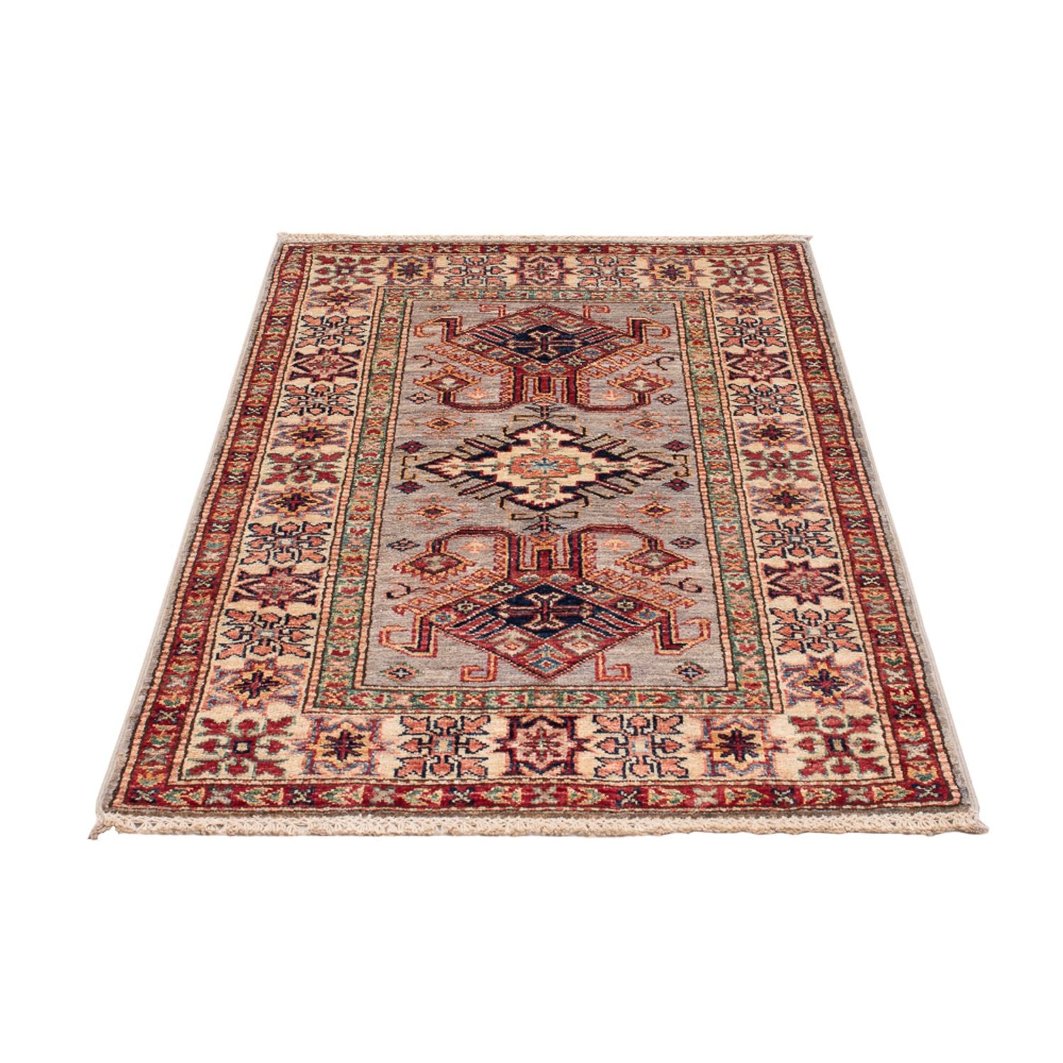 Alfombra Ziegler - Kazak - Real - 121 x 81 cm - taupe