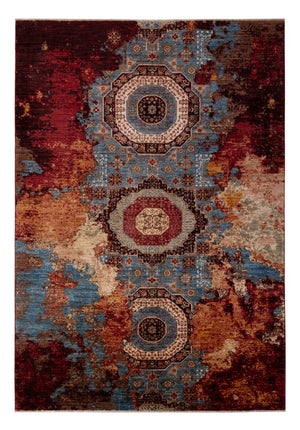 Alfombra de diseño - 292 x 205 cm - multicolor