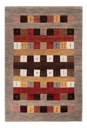 Alfombra Gabbeh - Loribaft Indus - 216 x 147 cm - multicolor