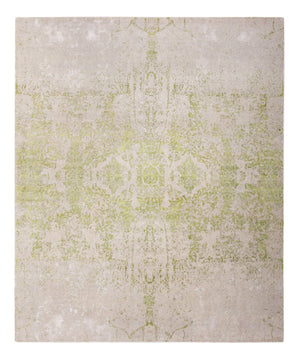 Alfombra de diseño - 302 x 250 cm - verde claro