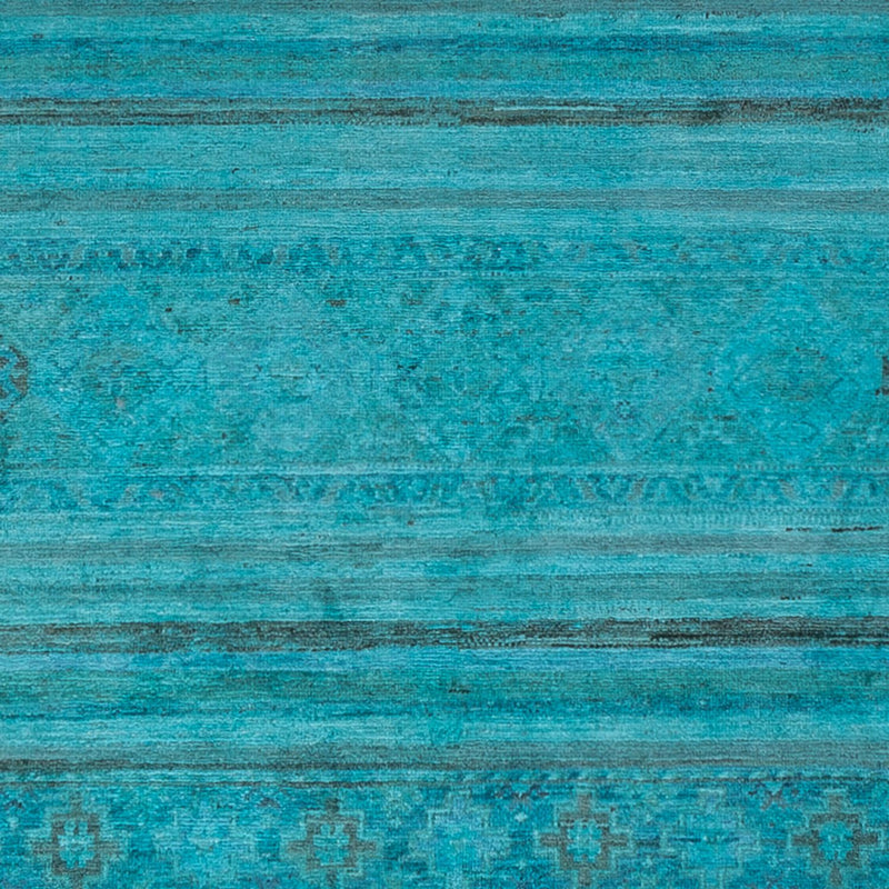 Alfombra de diseño - 294 x 248 cm - turquesa
