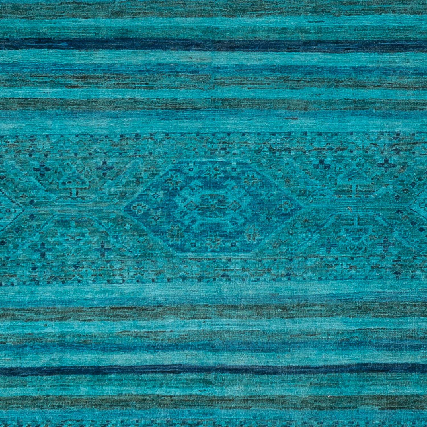 Alfombra de diseño - 288 x 240 cm - turquesa