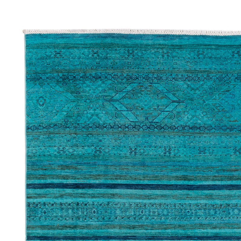 Alfombra de diseño - 288 x 240 cm - turquesa
