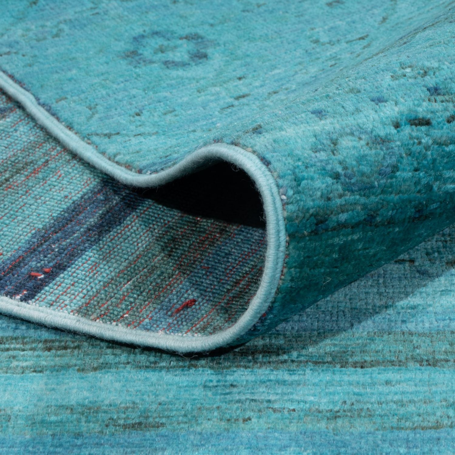 Alfombra de diseño - 288 x 240 cm - turquesa
