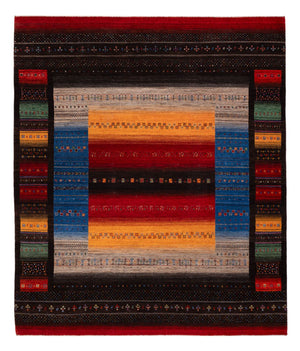 Alfombra Gabbeh - Loribaft Indus - 304 x 257 cm - multicolor