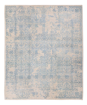 Alfombra de diseño - 289 x 241 cm - azul claro