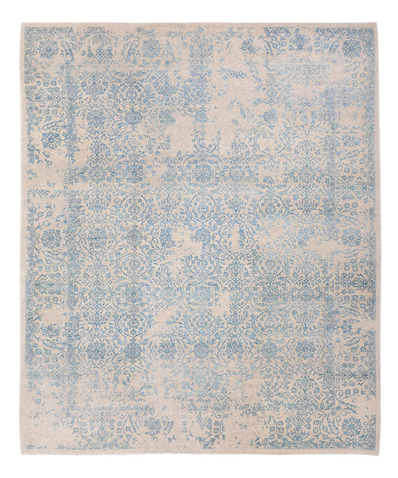 Alfombra de diseño - 289 x 241 cm - azul claro