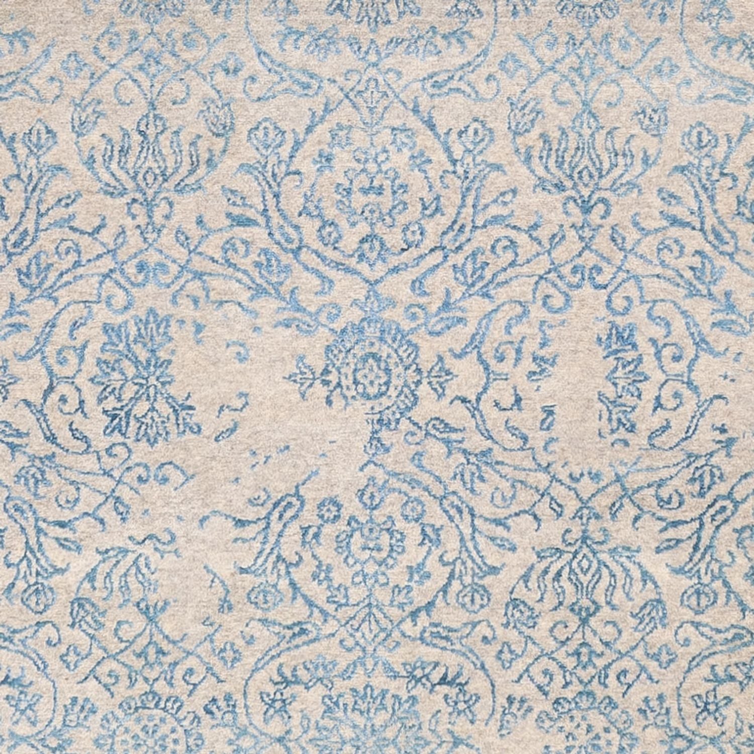 Alfombra de diseño - 289 x 241 cm - azul claro