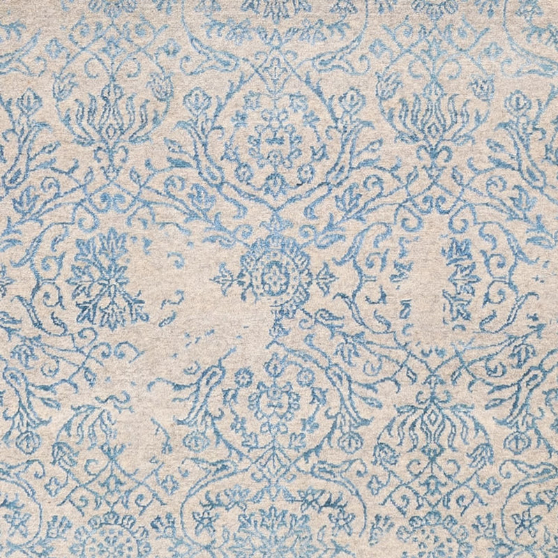 Alfombra de diseño - 289 x 241 cm - azul claro