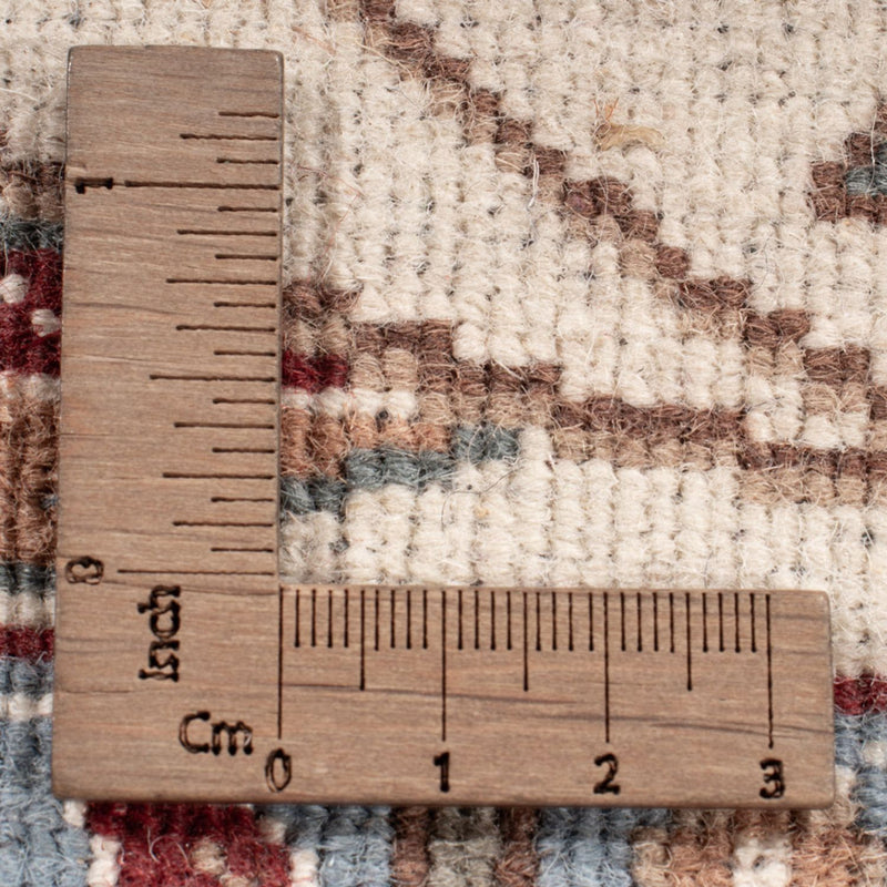 Alfombra oriental - Nain - Indus - 309 x 251 cm - azul oscuro