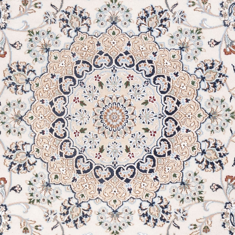 Alfombra oriental - Nain - Indus - 303 x 241 cm - blanco