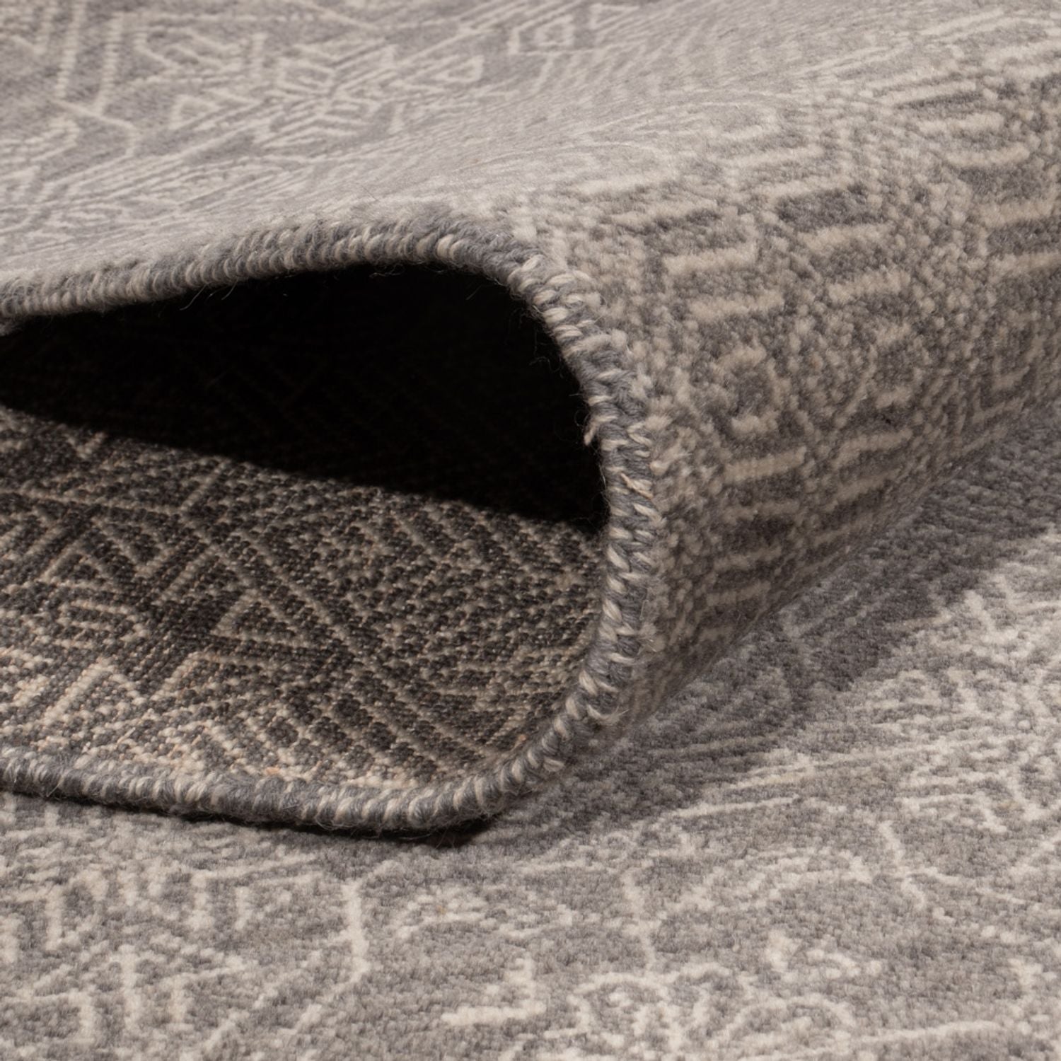 Alfombra de diseño - 302 x 244 cm - gris