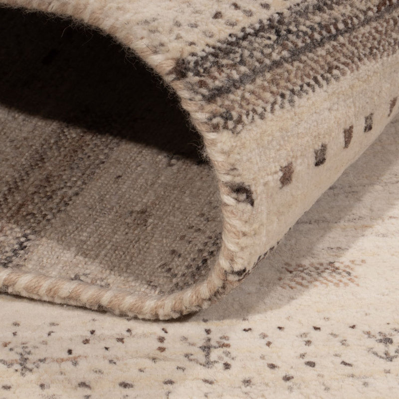 Alfombra Gabbeh - Loribaft Indus - 152 x 105 cm - crema