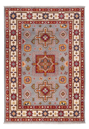 Alfombra Ziegler - Kazak - 181 x 123 cm - azul claro