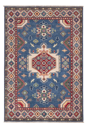 Alfombra Ziegler - Kazak - 183 x 122 cm - azul