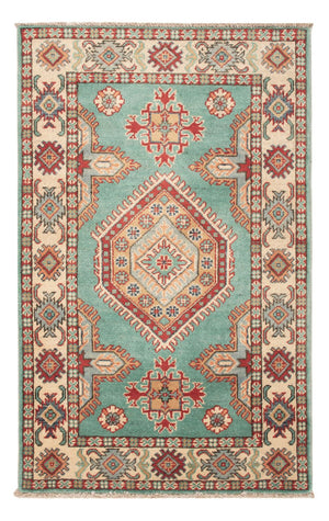 Alfombra Ziegler - Kazak - 120 x 76 cm - turquesa
