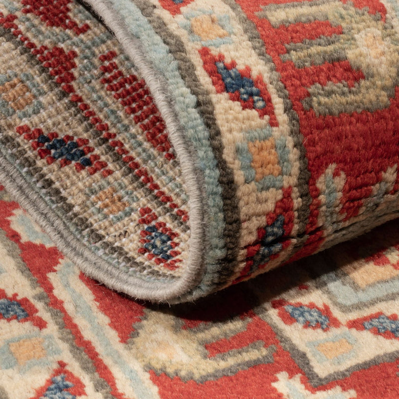 Alfombra Ziegler - Kazak - 96 x 60 cm - azul claro